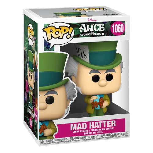 ФИГУРКА POP ALICE IN WONDERLAND 70TH - MAD HATTER / ФАНКО ПОП АЛИСА В ЗАЗЕРКАЛЬЕ - БЕЗУМНЫЙ ШЛЯПНИК ФИГУРКА POP ALICE IN WONDERLAND 70TH - MAD HATTER / ФАНКО ПОП АЛИСА В ЗАЗЕРКАЛЬЕ - БЕЗУМНЫЙ ШЛЯПНИК
