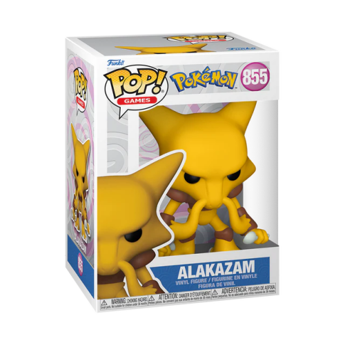 ФІГУРКА FUNKO POP POKEMON - ALAKAZAM - SIMSALA / ФАНКО ПОП ПОКЕМОН - АЛАКАЗАМ