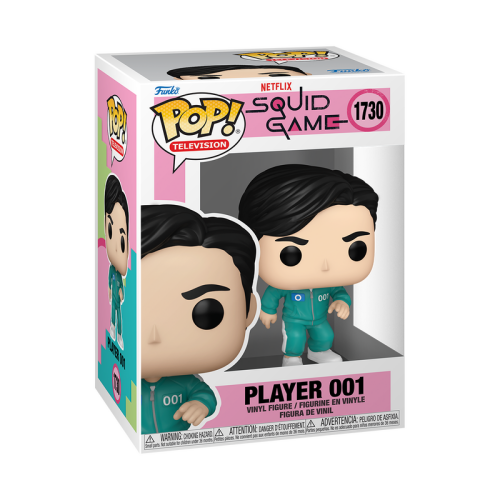 ФІГУРКА FUNKO POP SQUID GAME PLAYER 001 / ФАНКО ПОП ГРА В КАЛЬМАРА ГРАВЕЦЬ 001 ФІГУРКА FUNKO POP SQUID GAME PLAYER 001 / ФАНКО ПОП ГРА В КАЛЬМАРА ГРАВЕЦЬ 001
