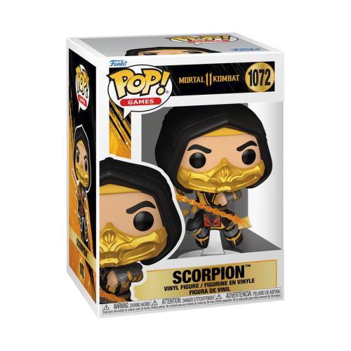 ФІГУРКА FUNKO POP MORTAL KOMBAT 11 - SCORPION / ФАНКО ПОП МОРТАЛ КОМБАТ - СКОРПІОН ФІГУРКА FUNKO POP MORTAL KOMBAT 11 - SCORPION / ФАНКО ПОП МОРТАЛ КОМБАТ - СКОРПІОН