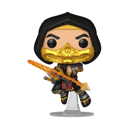 ФИГУРКА FUNKO POP MORTAL KOMBAT 11 - SCORPION / ФАНКО ПОП МОРТАЛ КОМБАТ - СКОРПИОН - фото 1