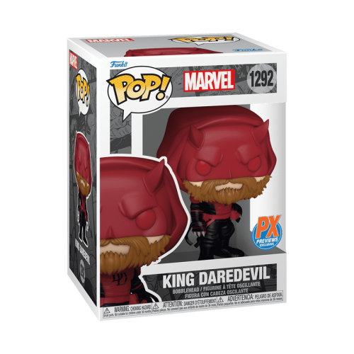 ФІГУРКА FUNKO POP MARVEL - KING DAREDEVIL / ФАНКО ПОП МАРВЕЛ - ЗІРВИГОЛОВА ФІГУРКА FUNKO POP MARVEL - KING DAREDEVIL / ФАНКО ПОП МАРВЕЛ - ЗІРВИГОЛОВА