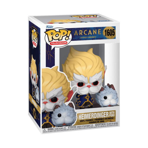 ФІГУРКА FUNKO POP ARCANE - HEIMERDINGER / ФАНКО ПОП АРКЕЙН - ХЕЙМЕРДІНГЕР ФІГУРКА FUNKO POP ARCANE - HEIMERDINGER / ФАНКО ПОП АРКЕЙН - ХЕЙМЕРДІНГЕР