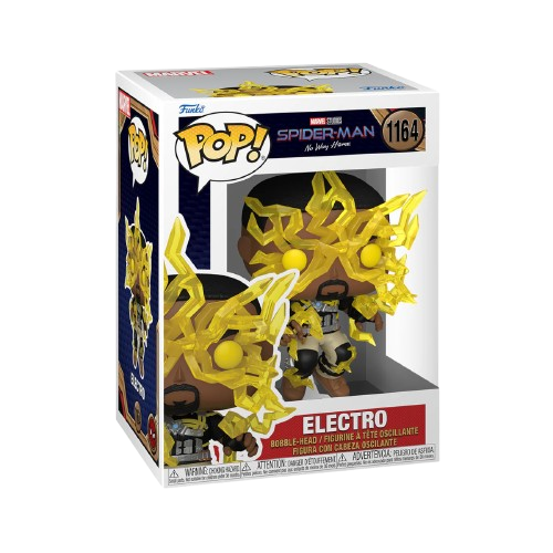 ФІГУРКА FUNKO POP SPIDER-MAN NO WAY HOME - ELECTRO / ФАНКО ПОП ЛЮДИНА-ПАВУК - ЕЛЕКТРО ФІГУРКА FUNKO POP SPIDER-MAN NO WAY HOME - ELECTRO / ФАНКО ПОП ЛЮДИНА-ПАВУК - ЕЛЕКТРО