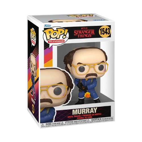 ФІГУРКА FUNKO POP STRANGER THINGS - MURRAY / ФАНКО ПОП ДИВНІ ДИВА - МЮРРЕЙ ФІГУРКА FUNKO POP STRANGER THINGS - MURRAY / ФАНКО ПОП ДИВНІ ДИВА - МЮРРЕЙ