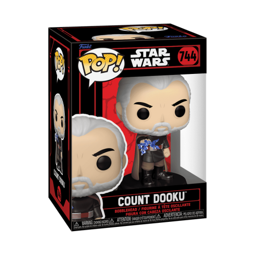 ФІГУРКА FUNKO POP STAR WARS - COUNT DOOKU / ФАНКО ПОП ЗОРЯНІ ВІЙНИ - ГРАФ ДУКУ ФІГУРКА FUNKO POP STAR WARS - COUNT DOOKU / ФАНКО ПОП ЗОРЯНІ ВІЙНИ - ГРАФ ДУКУ