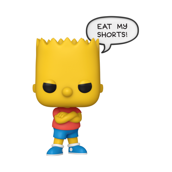 ФИГУРКА FUNKO POP THE SIMPSONS - SIMPSON (Eat My Short) / ФАНКО ПОП СИМПСОНЫ - БАРТ СИМПСОН