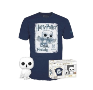 ФУТБОЛКА ТА ФІГУРКА POP HARRY POTTER - HEDWIG (SIZE L) / ФАНКО ПОП ГАРРІ ПОТТЕР - БУКЛЯ (РОЗМІР Л) ФУТБОЛКА ТА ФІГУРКА POP HARRY POTTER - HEDWIG (SIZE L) / ФАНКО ПОП ГАРРІ ПОТТЕР - БУКЛЯ (РОЗМІР Л)