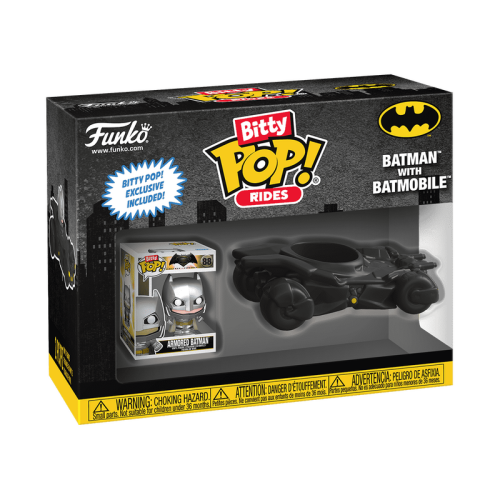 ФІГУРКА FUNKO BITTY POP RIDES - BATMAN WITH BATMOBILE / ФАНКО БІТТІ ПОП БЕТМЕН ФІГУРКА FUNKO BITTY POP RIDES - BATMAN WITH BATMOBILE / ФАНКО БІТТІ ПОП БЕТМЕН