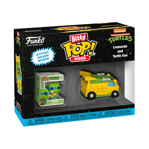 ФІГУРКА FUNKO BITTY POP RIDES TMNT - LEONARDO AND TURTLE VAN / ФАНКО БІТТІ ПОП ЧЕРЕПАШКИ НІНДЗЯ - ЛЕОНАРДО ФІГУРКА FUNKO BITTY POP RIDES TMNT - LEONARDO AND TURTLE VAN / ФАНКО БІТТІ ПОП ЧЕРЕПАШКИ НІНДЗЯ - ЛЕОНАРДО